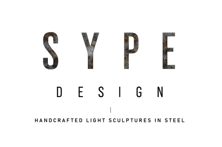 Sype Design – Handcrafted steel light sculptures